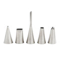 Pastry Decorating Tip Set, 5 pieces